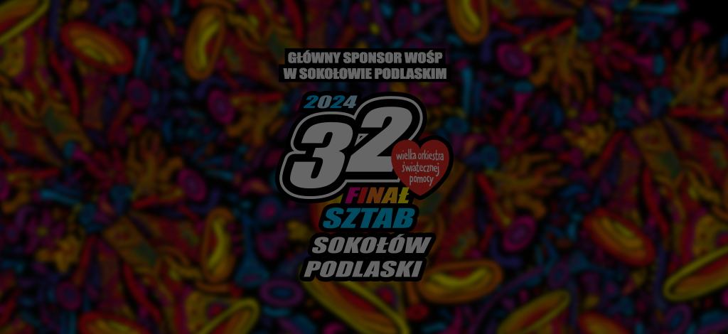 Sokołów the main sponsor of the WOŚP in Sokołów Podlaski